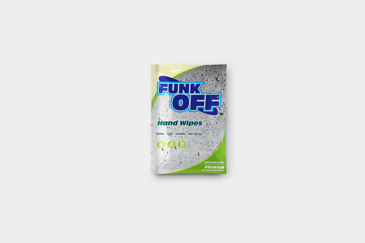 FUNK OFF! Hand Wipes, 10 Count Clamshell