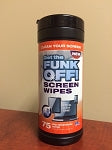 FUNK OFF! Screen Wipe Canister